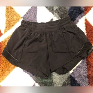 Black Lululemon athletic shorts in excellent condition!